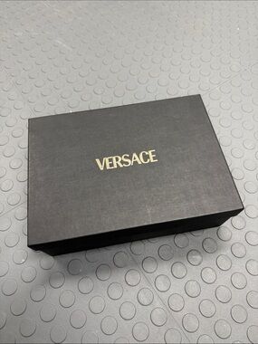 Versace Black Box with Gold Logo